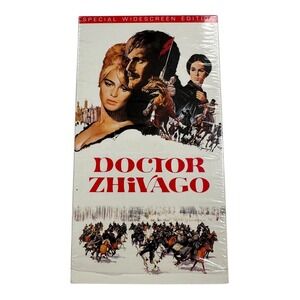 Doctor Zhivago Special Widescreen Edition VHS Tape Movie Film 1965‎ Classic